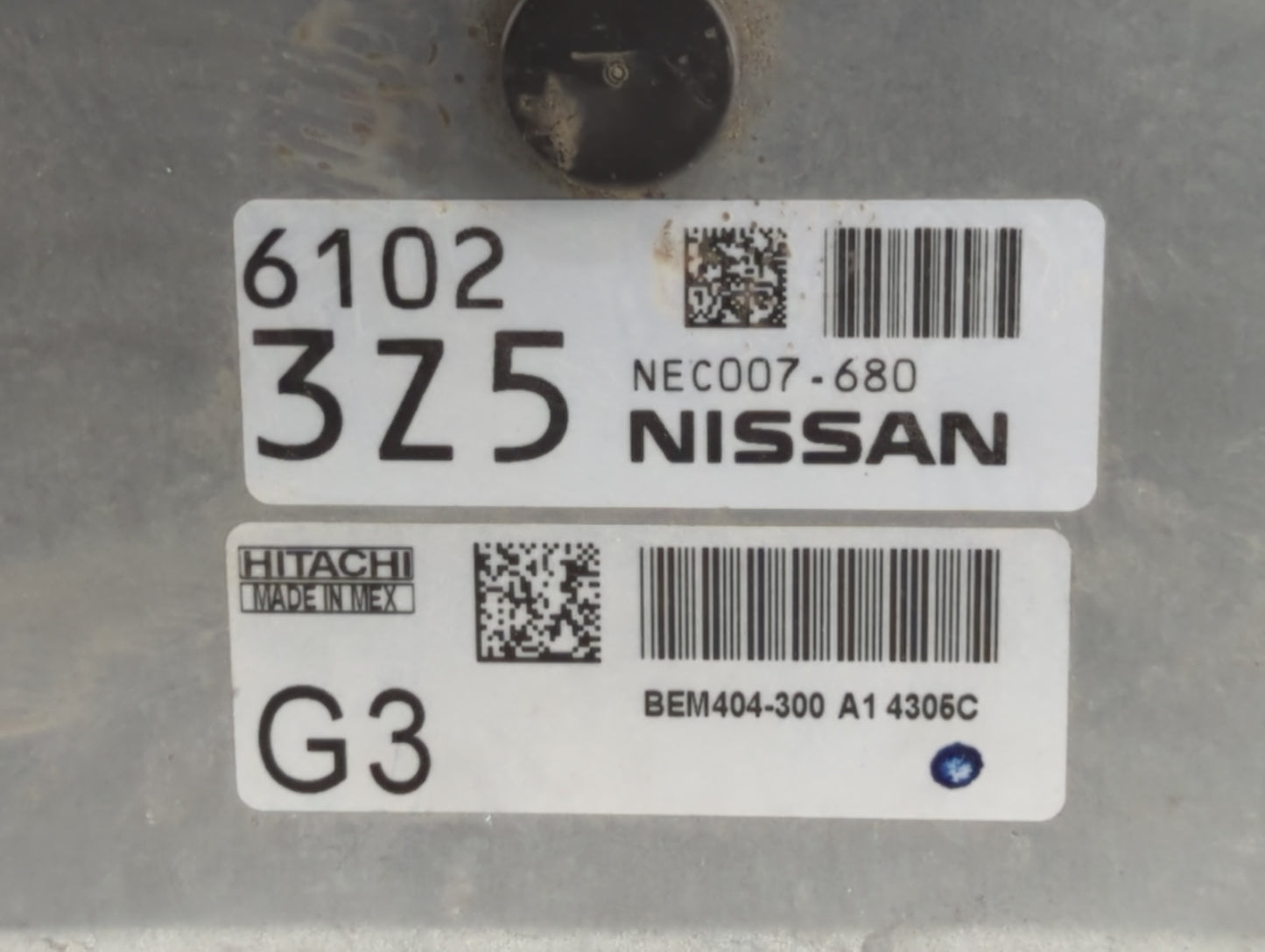 2013-2015 Nissan Sentra PCM Engine Control Computer ECU ECM PCU OEM P/N:BEM404-300 A1 NEC001-666 Fits Fits 2013 2014 2015 OE