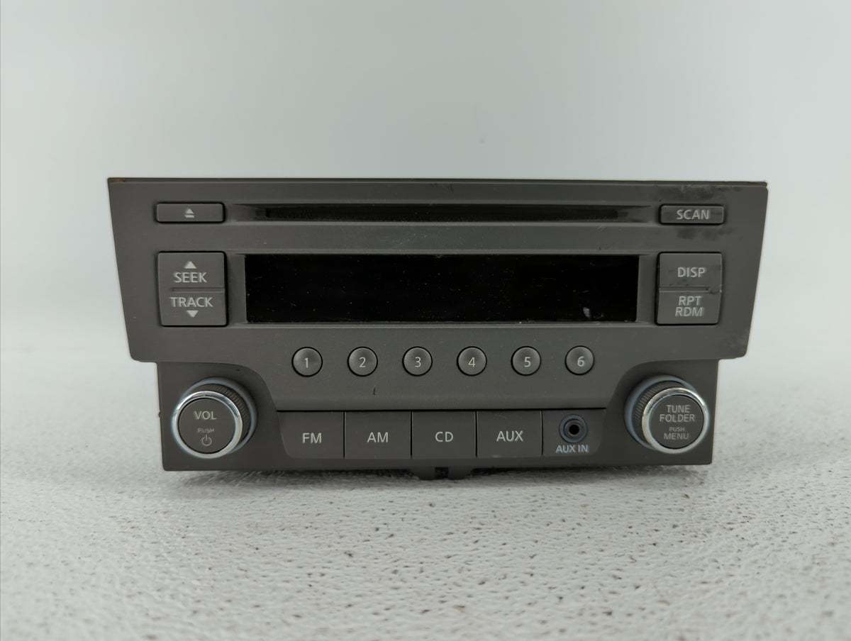 2013-2014 Nissan Sentra Am Fm Cd Player Radio Receiver 345109 - Oemusedautoparts1.com