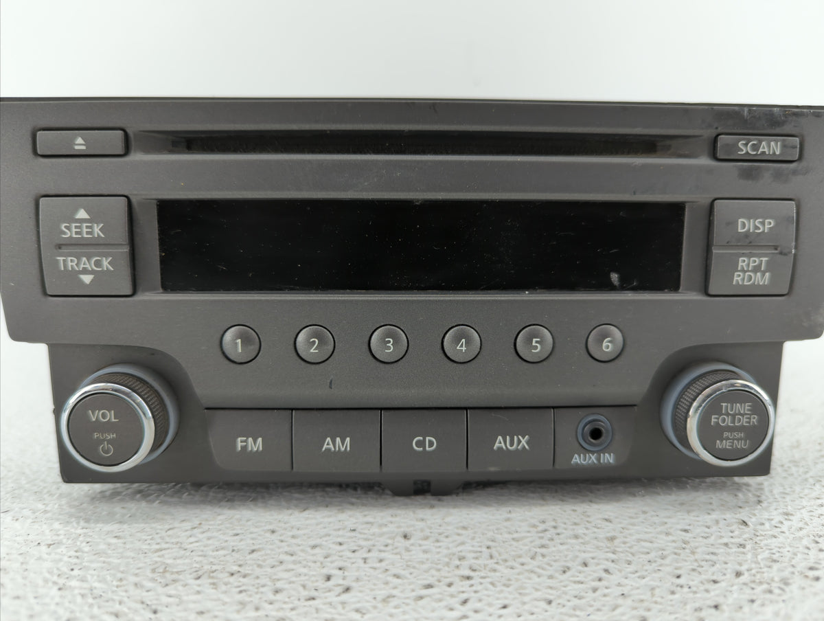 2013-2014 Nissan Sentra Am Fm Cd Player Radio Receiver 345109 - Oemusedautoparts1.com