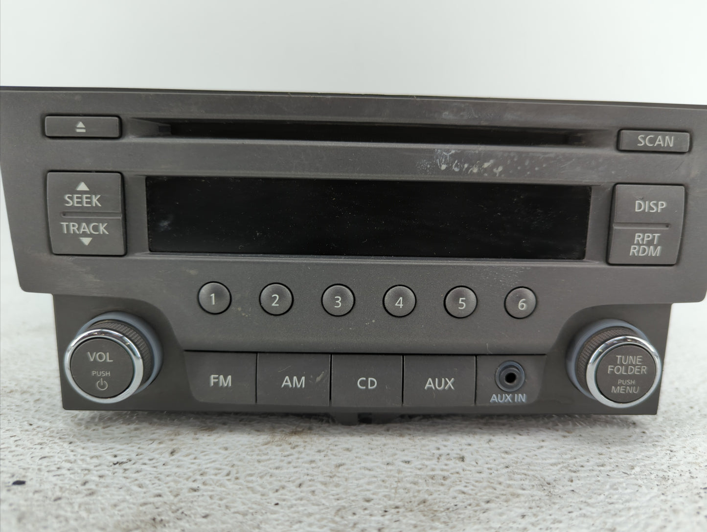 2013-2014 Nissan Sentra Am Fm Cd Player Radio Receiver - Oemusedautoparts1.com