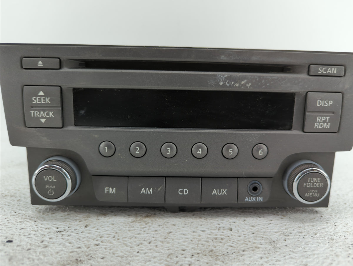 2013-2014 Nissan Sentra Am Fm Cd Player Radio Receiver 346835 - Oemusedautoparts1.com