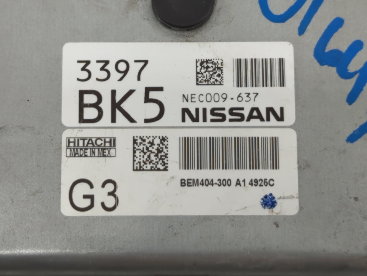 2013-2015 Nissan Sentra PCM Engine Control Computer ECU ECM PCU OEM P/N:BEM400-300 A1 NEC011-671 Fits Fits 2013 2014 2015 OE
