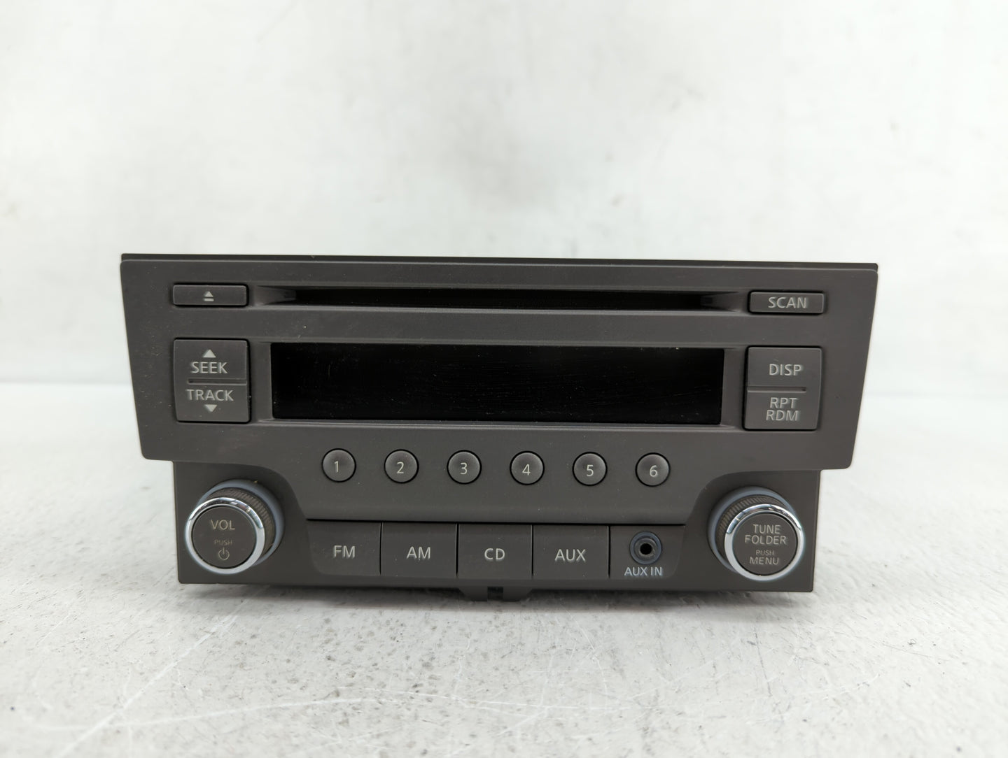 2013-2014 Nissan Sentra Radio AM FM Cd Player Receiver Replacement P/N:281853RA2A 3365M, 28185-3RA2A Fits Fits 2013 2014 OEM