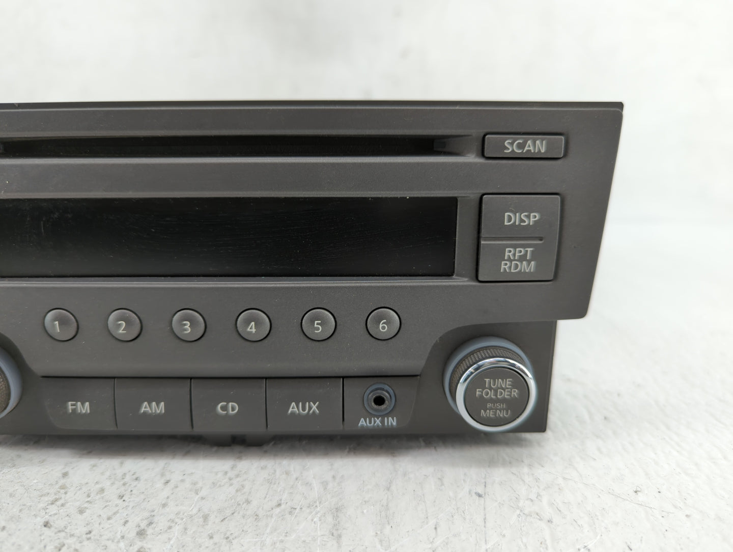 2013-2014 Nissan Sentra Radio AM FM Cd Player Receiver Replacement P/N:281853RA2A 3365M, 28185-3RA2A Fits Fits 2013 2014 OEM