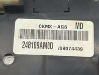 2014-2015 Nissan Sentra Instrument Cluster Speedometer Gauges P/N:248109AM0D Fits Fits 2014 2015 OEM Used Auto Parts - Oemus