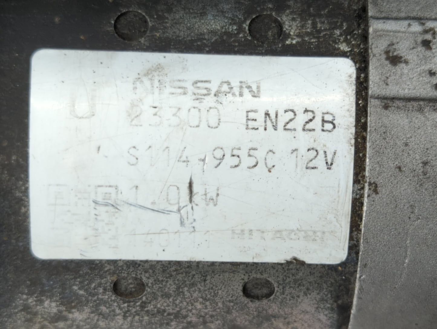 2013-2019 Nissan Sentra Car Starter Motor Solenoid OEM P/N:23300 EN22B Fits Fits 2013 2014 2015 2016 2017 2018 2019 2020 OEM