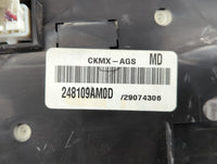2014-2015 Nissan Sentra Instrument Cluster Speedometer Gauges P/N:248109AM0D Fits Fits 2014 2015 OEM Used Auto Parts - Oemus