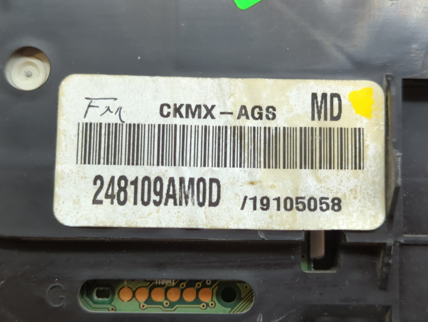 2014-2015 Nissan Sentra Instrument Cluster Speedometer Gauges P/N:248109AM0D Fits Fits 2014 2015 OEM Used Auto Parts - Oemus