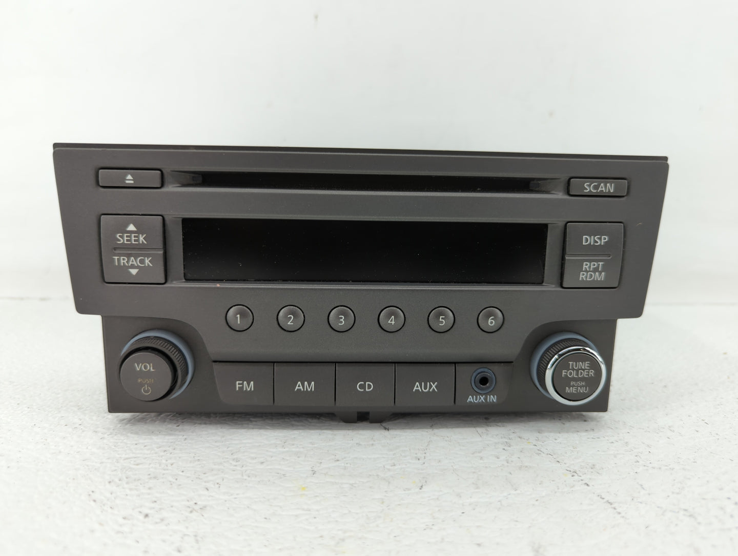 2013-2014 Nissan Sentra Radio AM FM Cd Player Receiver Replacement P/N:281853RA2A 3365M, 28185-3RA2A Fits Fits 2013 2014 OEM