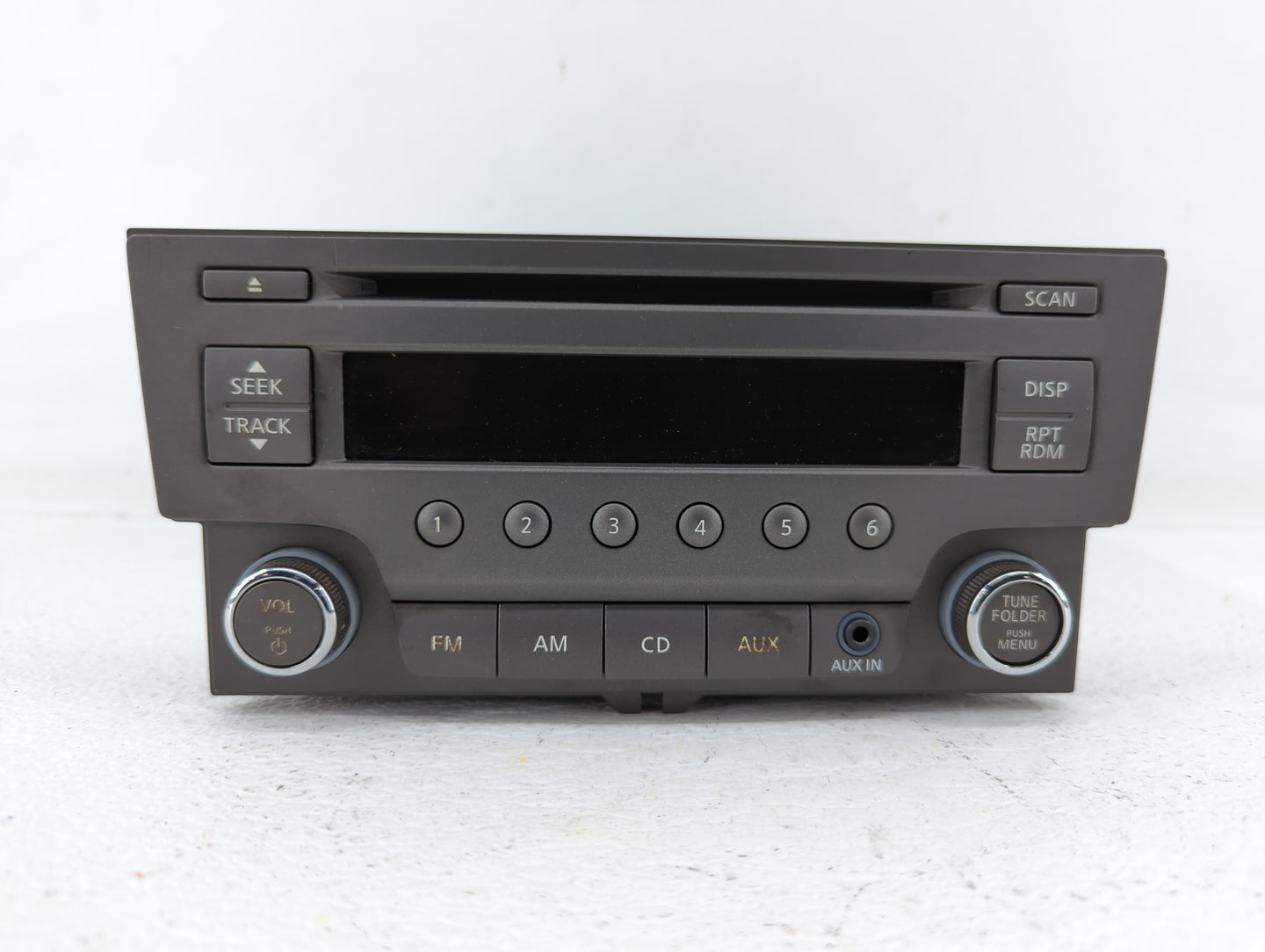 2013-2014 Nissan Sentra Radio AM FM Cd Player Receiver Replacement P/N:281853RA2A 3365M, 28185-3RA2A Fits Fits 2013 2014 OEM
