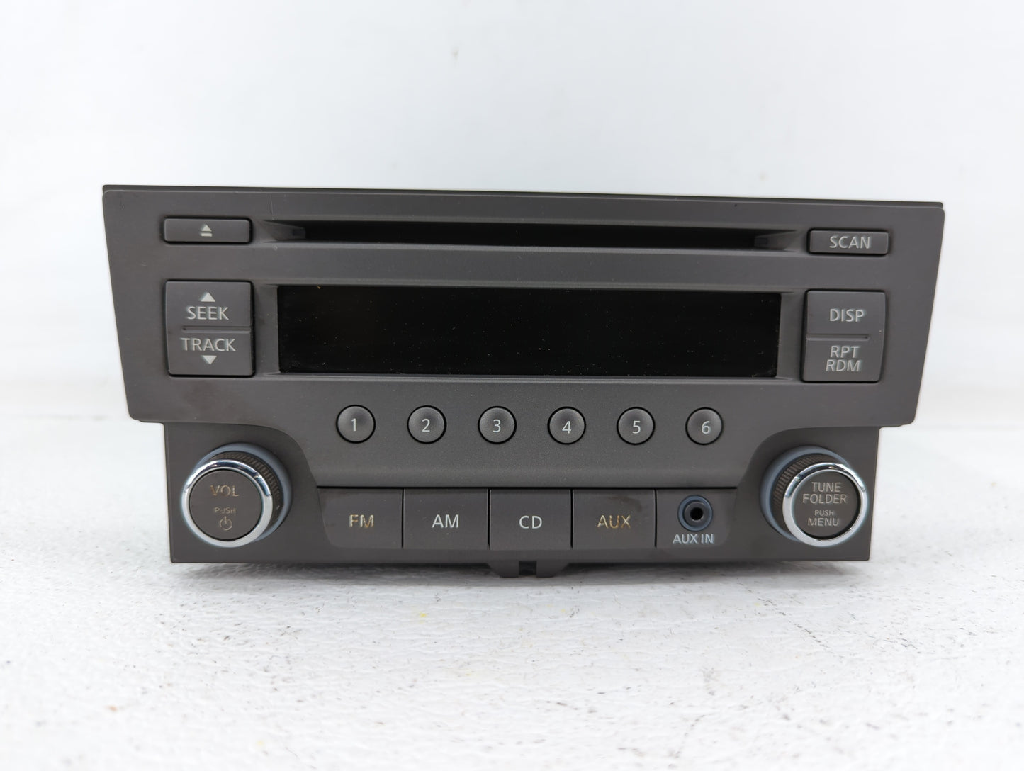 2013-2014 Nissan Sentra Radio AM FM Cd Player Receiver Replacement P/N:281853RA2A 3365M, 28185-3RA2A Fits Fits 2013 2014 OEM