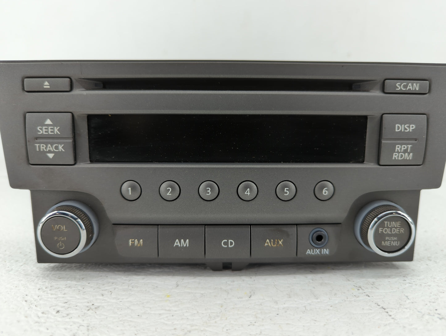 2013-2014 Nissan Sentra Radio AM FM Cd Player Receiver Replacement P/N:281853RA2A 3365M, 28185-3RA2A Fits Fits 2013 2014 OEM