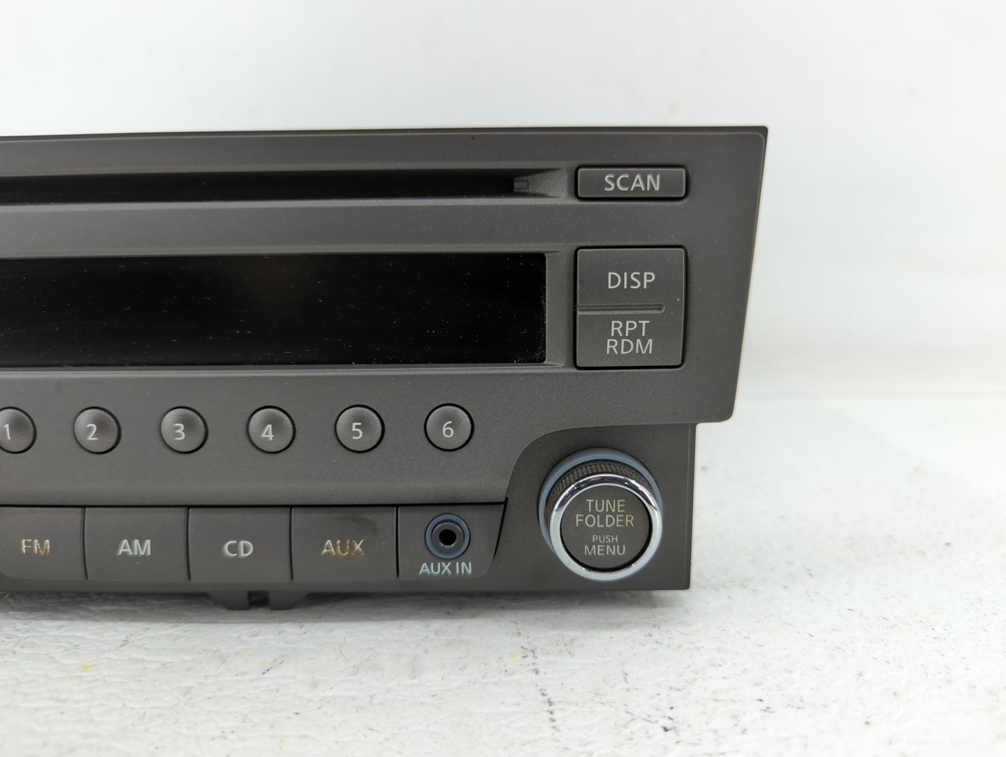 2013-2014 Nissan Sentra Radio AM FM Cd Player Receiver Replacement P/N:281853RA2A 3365M, 28185-3RA2A Fits Fits 2013 2014 OEM