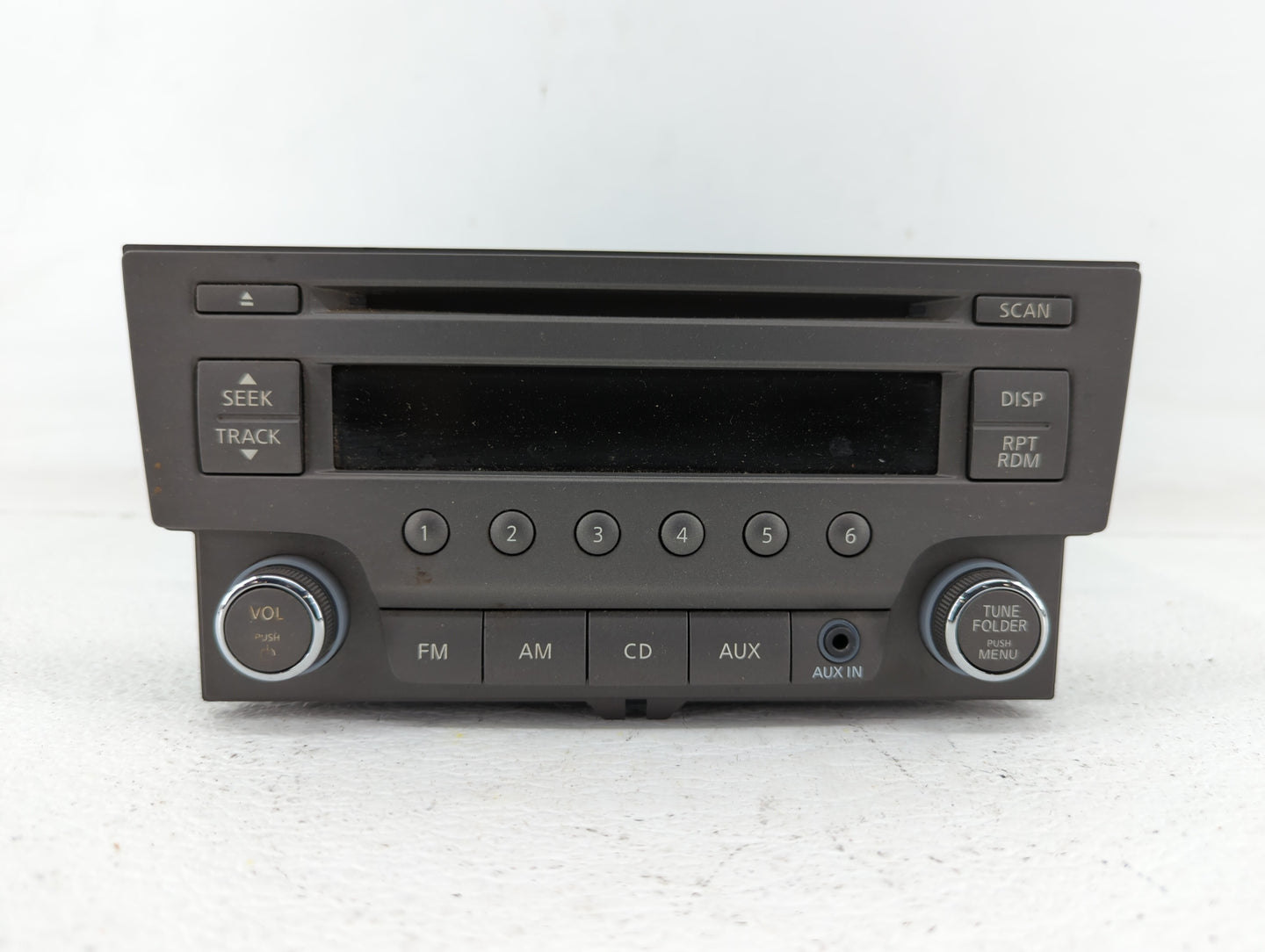 2013-2014 Nissan Sentra Radio AM FM Cd Player Receiver Replacement P/N:281853RA2A 3365M, 28185-3RA2A Fits Fits 2013 2014 OEM