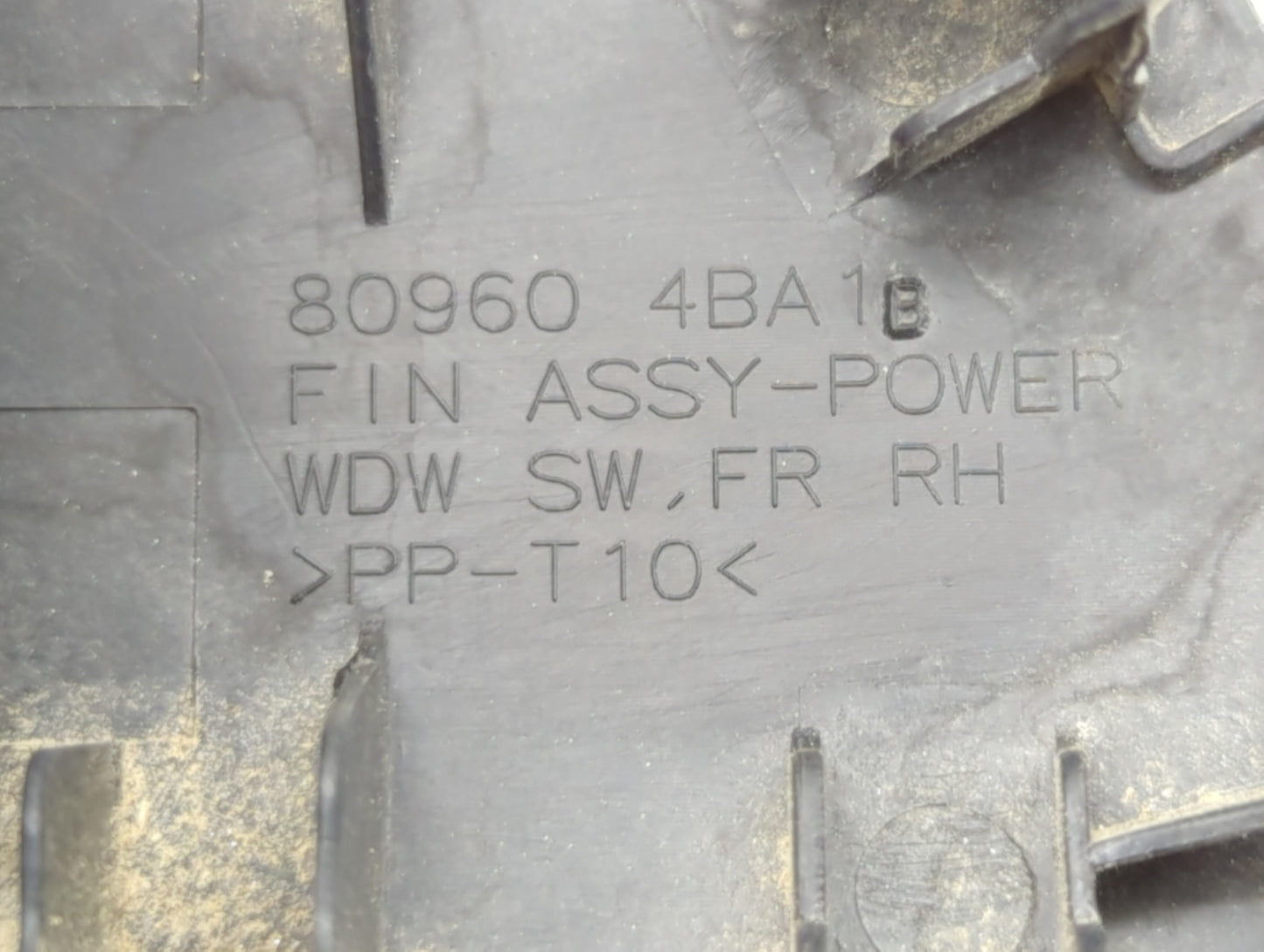 2014 Nissan Sentra Passenger Right Power Window Switch 25411 1ka5a - Oemusedautoparts1.com