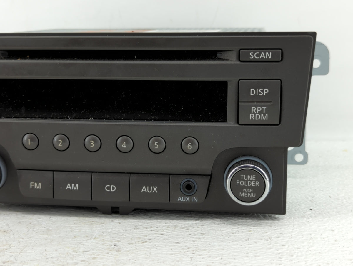 2013-2014 Nissan Sentra Am Fm Cd Player Radio Receiver 426320 - Oemusedautoparts1.com
