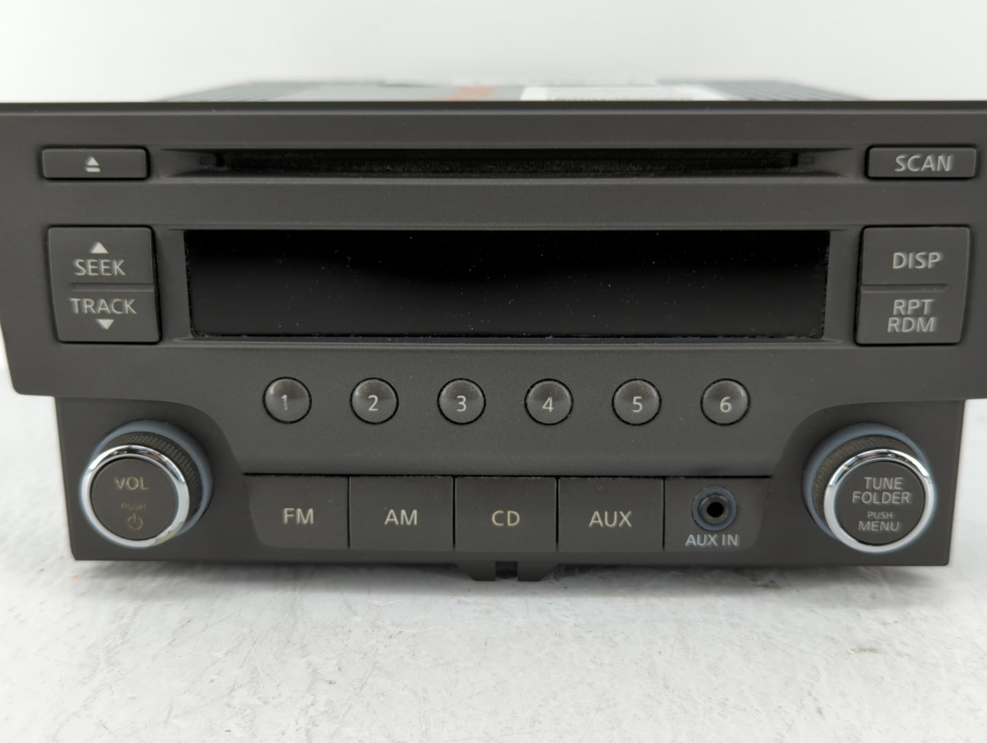 2013-2014 Nissan Sentra Am Fm Cd Player Radio Receiver - Oemusedautoparts1.com