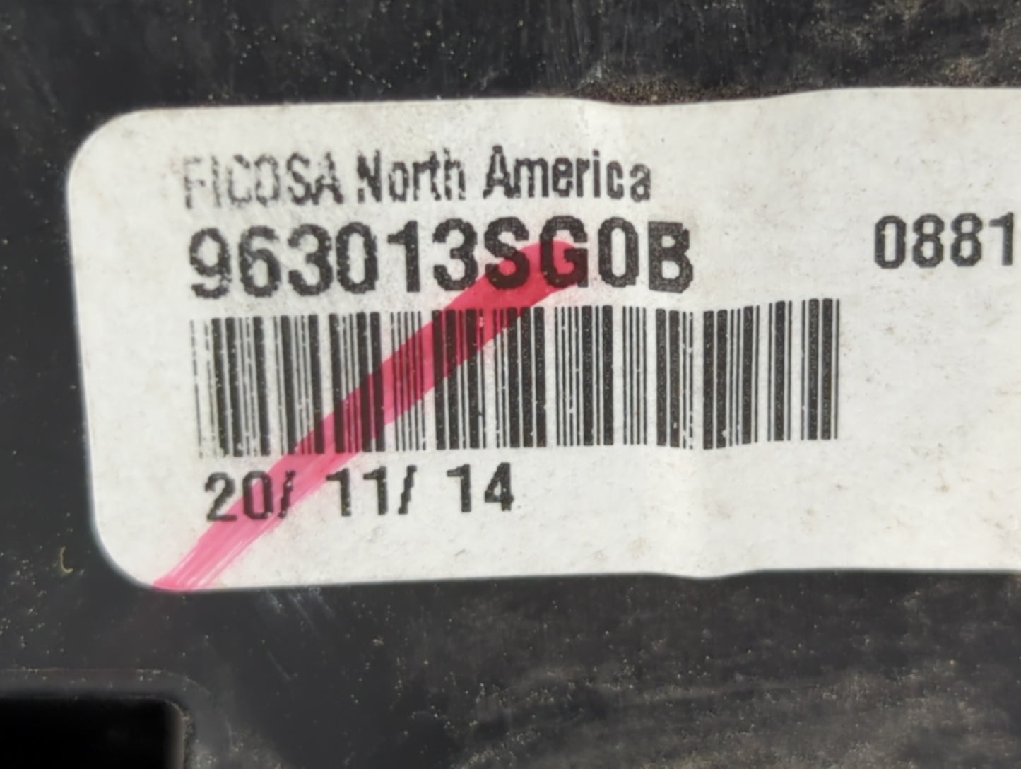 2013-2015 Nissan Sentra Passenger Side View Mirror - Right Door Mirror OEM Used - Oemusedautoparts1.com