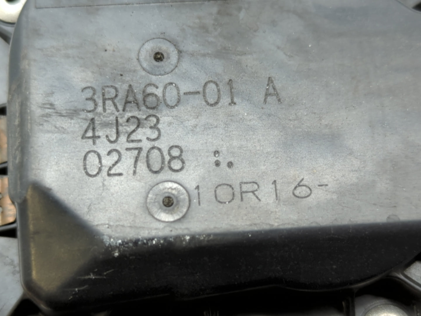 2013-2019 Nissan Sentra Throttle Body P/N:3RA60-01 A 3RA60-01 B Fits Fits 2013 2014 2015 2016 2017 2018 2019 OEM Used Auto P