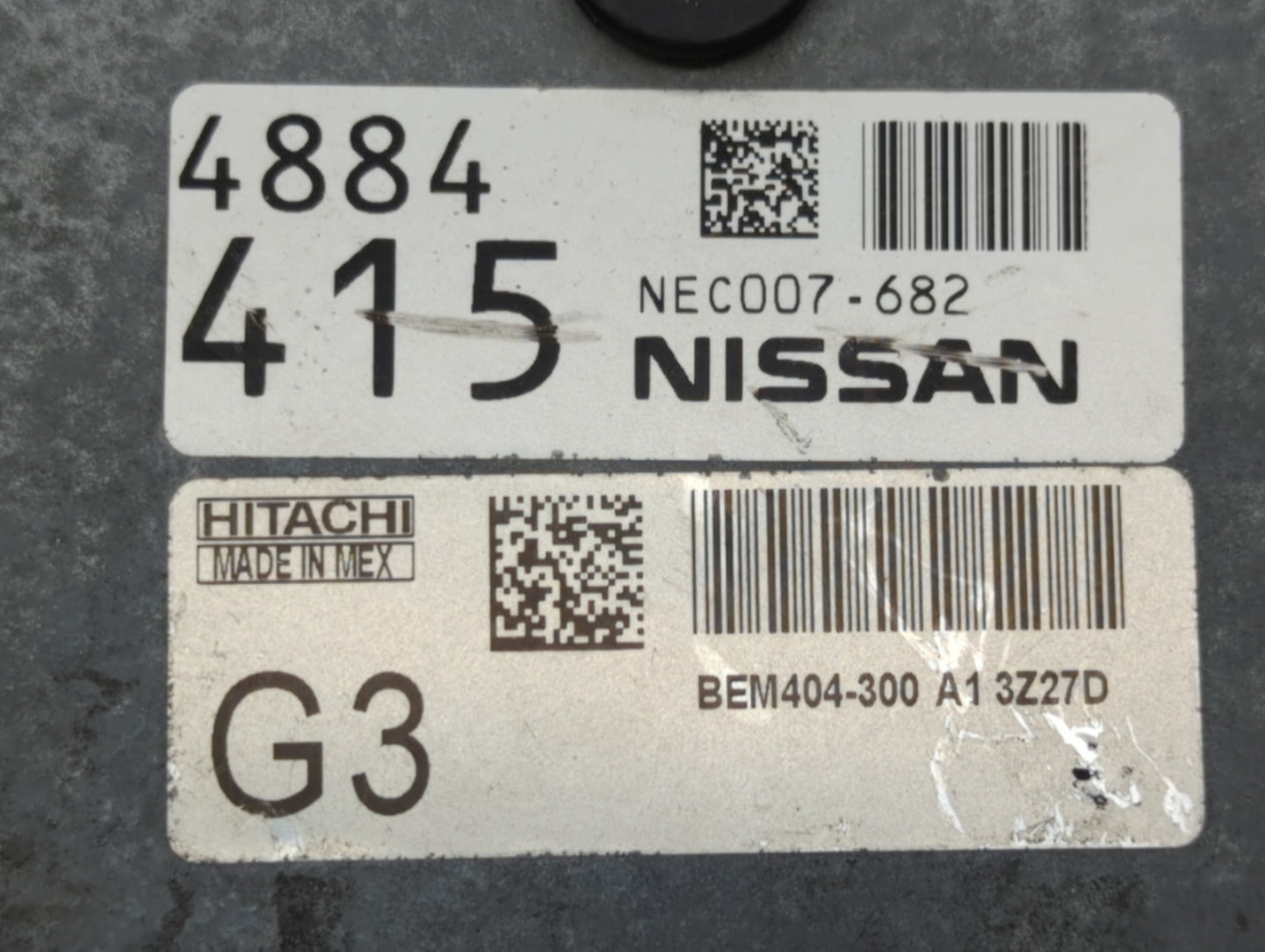 2013-2015 Nissan Sentra PCM Engine Control Computer ECU ECM PCU OEM P/N:NEC007-682 NEC010-013, NEC013-031 Fits Fits 2013 201