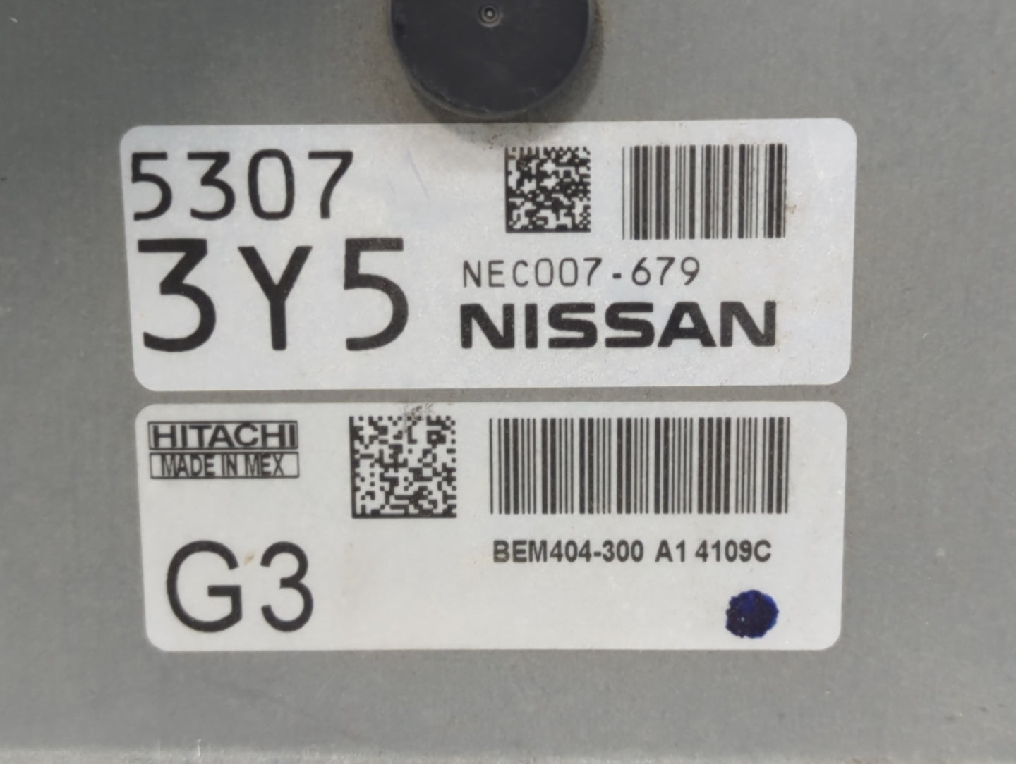 2013-2015 Nissan Sentra PCM Engine Control Computer ECU ECM PCU OEM P/N:NEC007-682 NEC010-013, NEC013-031 Fits Fits 2013 201