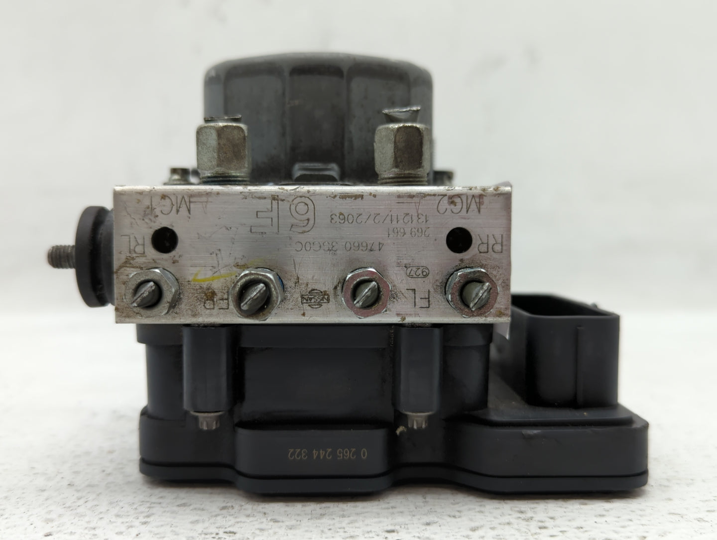 2014 Nissan Sentra ABS Pump Control Module Replacement P/N:47660 3SG0C Fits OEM Used Auto Parts - Oemusedautoparts1.com