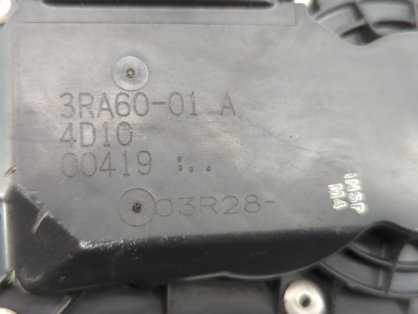 2013-2019 Nissan Sentra Throttle Body P/N:3RA60-01 E 3RA60-01 A, 3RA60-01 C Fits Fits 2013 2014 2015 2016 2017 2018 2019 OEM