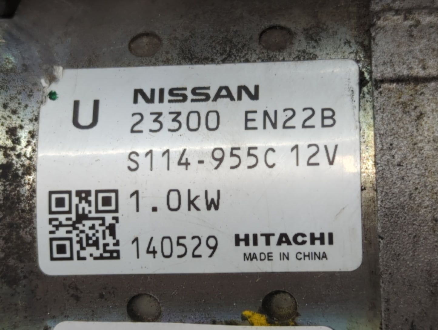 2013-2019 Nissan Sentra Car Starter Motor Solenoid OEM P/N:23300 EN22B Fits Fits 2013 2014 2015 2016 2017 2018 2019 2020 OEM
