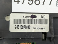 2014 Nissan Sentra Instrument Cluster Speedometer Gauges P/N:248109AM0C Fits OEM Used Auto Parts - Oemusedautoparts1.com