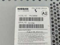 2013-2014 Nissan Sentra Radio AM FM Cd Player Receiver Replacement P/N:28185 3RA2A 25342776 Fits Fits 2013 2014 OEM Used Aut