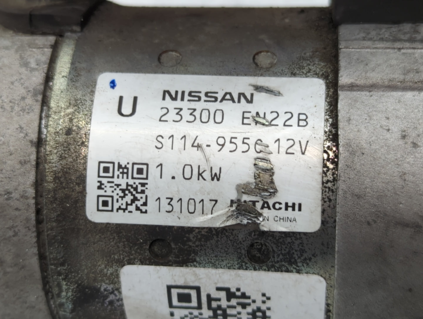 2013-2019 Nissan Sentra Car Starter Motor Solenoid OEM P/N:23300 EN22A 23300 EN22B Fits OEM Used Auto Parts - Oemusedautopar