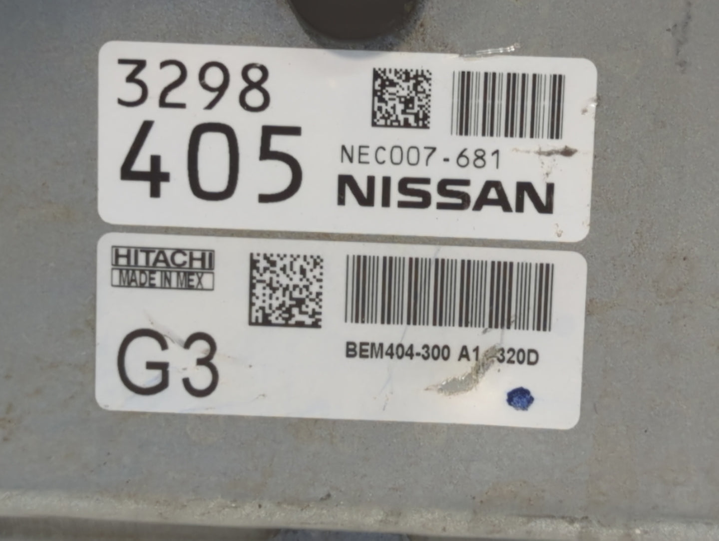 2013-2015 Nissan Sentra PCM Engine Control Computer ECU ECM PCU OEM P/N:NEC007-681 NEC009-637, NEC013-031 Fits Fits 2013 201