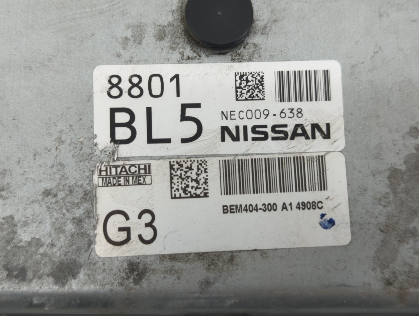 2013-2015 Nissan Sentra PCM Engine Control Computer ECU ECM PCU OEM P/N:NEC009-638 Fits Fits 2013 2014 2015 OEM Used Auto Pa