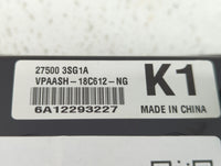 2013-2014 Nissan Sentra Climate Control Module Temperature AC/Heater Replacement P/N:275003SA2A 8691877 Fits Fits 2013 2014 