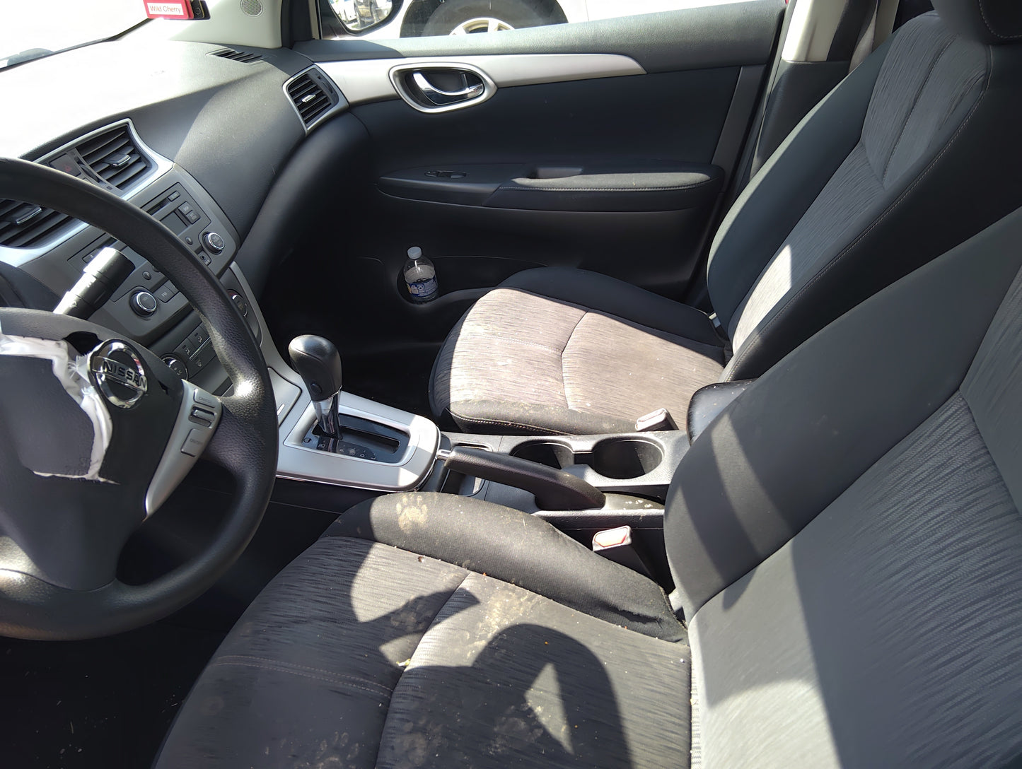 2013-2016 Nissan Sentra Center Floor Console Fits Fits 2013 2014 2015 2016 OEM Used Auto Parts - Oemusedautoparts1.com
