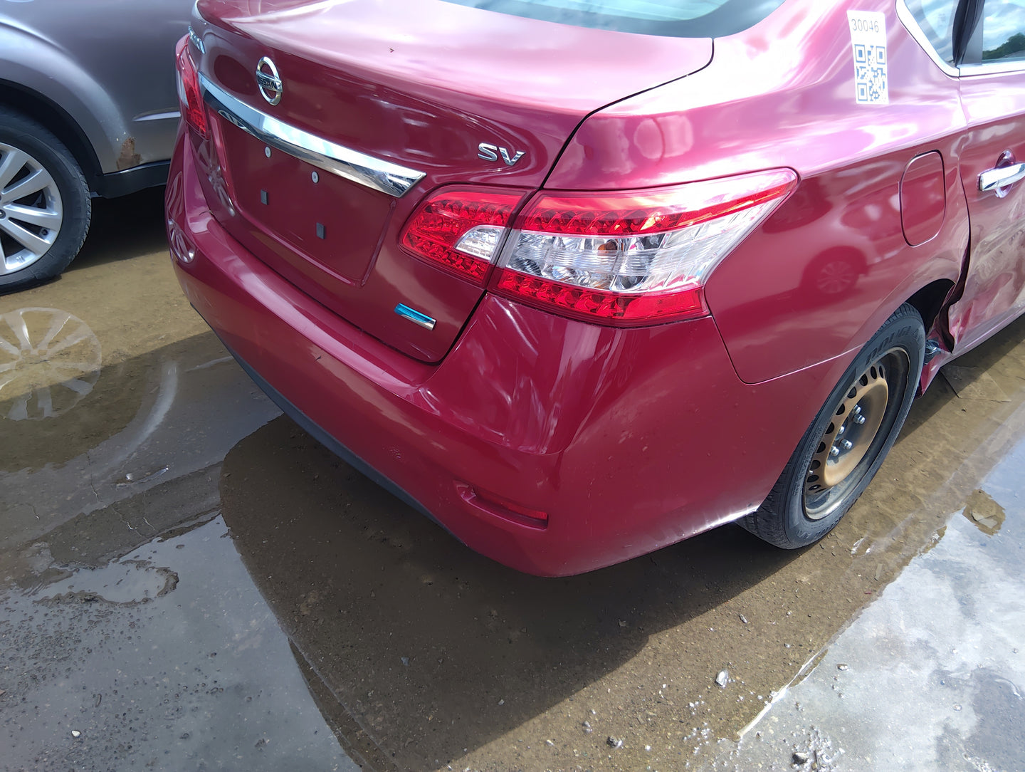 2013-2015 Nissan Sentra Rear Bumper Assembly Oem - Oemusedautoparts1.com