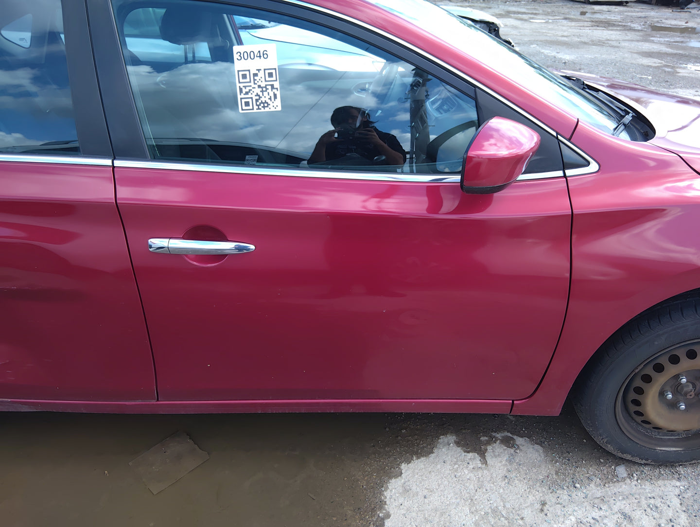 2013-2019 Nissan Sentra Passenger Front Door Oem 5030097 - Oemusedautoparts1.com