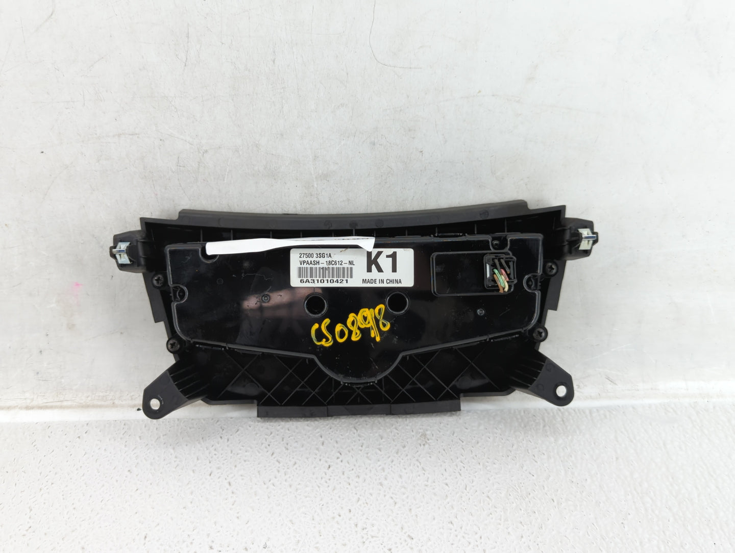 2013-2014 Nissan Sentra Climate Control Module Temperature AC/Heater Replacement P/N:27500 3SG1A 275003SA2A Fits Fits 2013 2