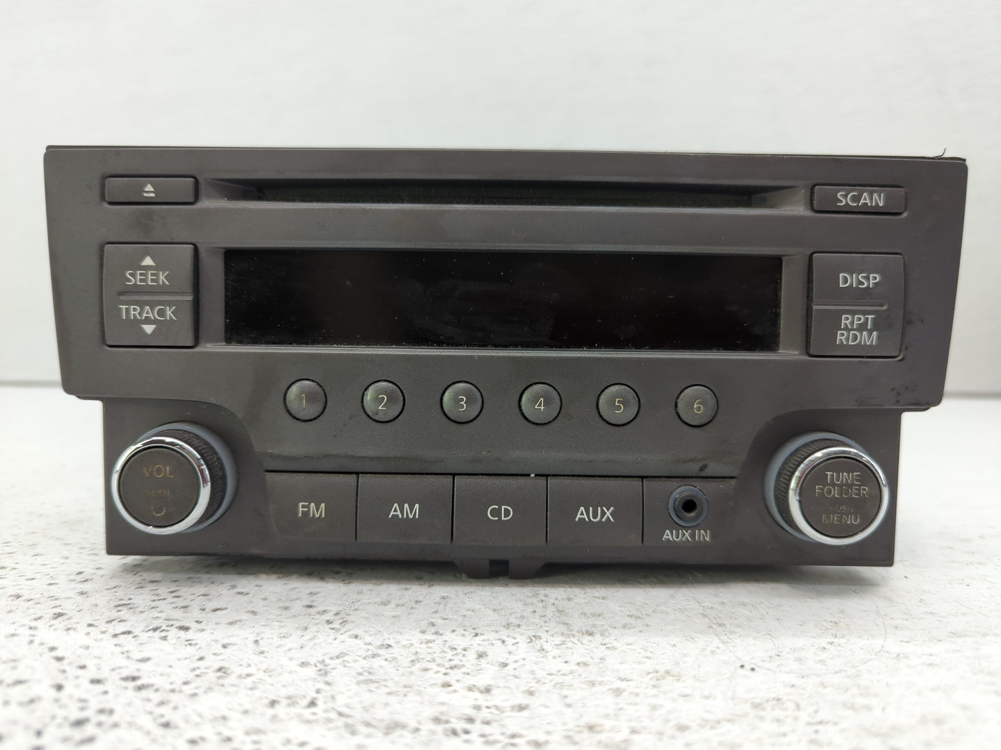 2013-2014 Nissan Sentra Radio AM FM Cd Player Receiver Replacement P/N:28185 3RA2A Fits Fits 2013 2014 OEM Used Auto Parts -