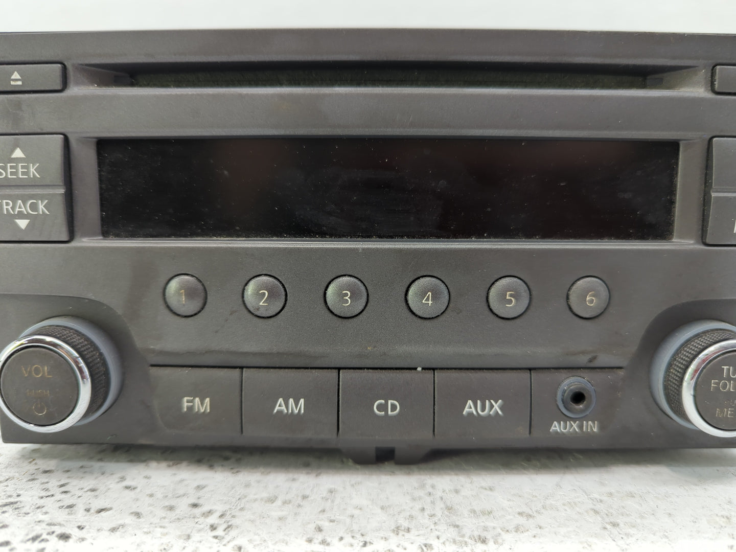 2013-2014 Nissan Sentra Radio AM FM Cd Player Receiver Replacement P/N:28185 3RA2A Fits Fits 2013 2014 OEM Used Auto Parts -