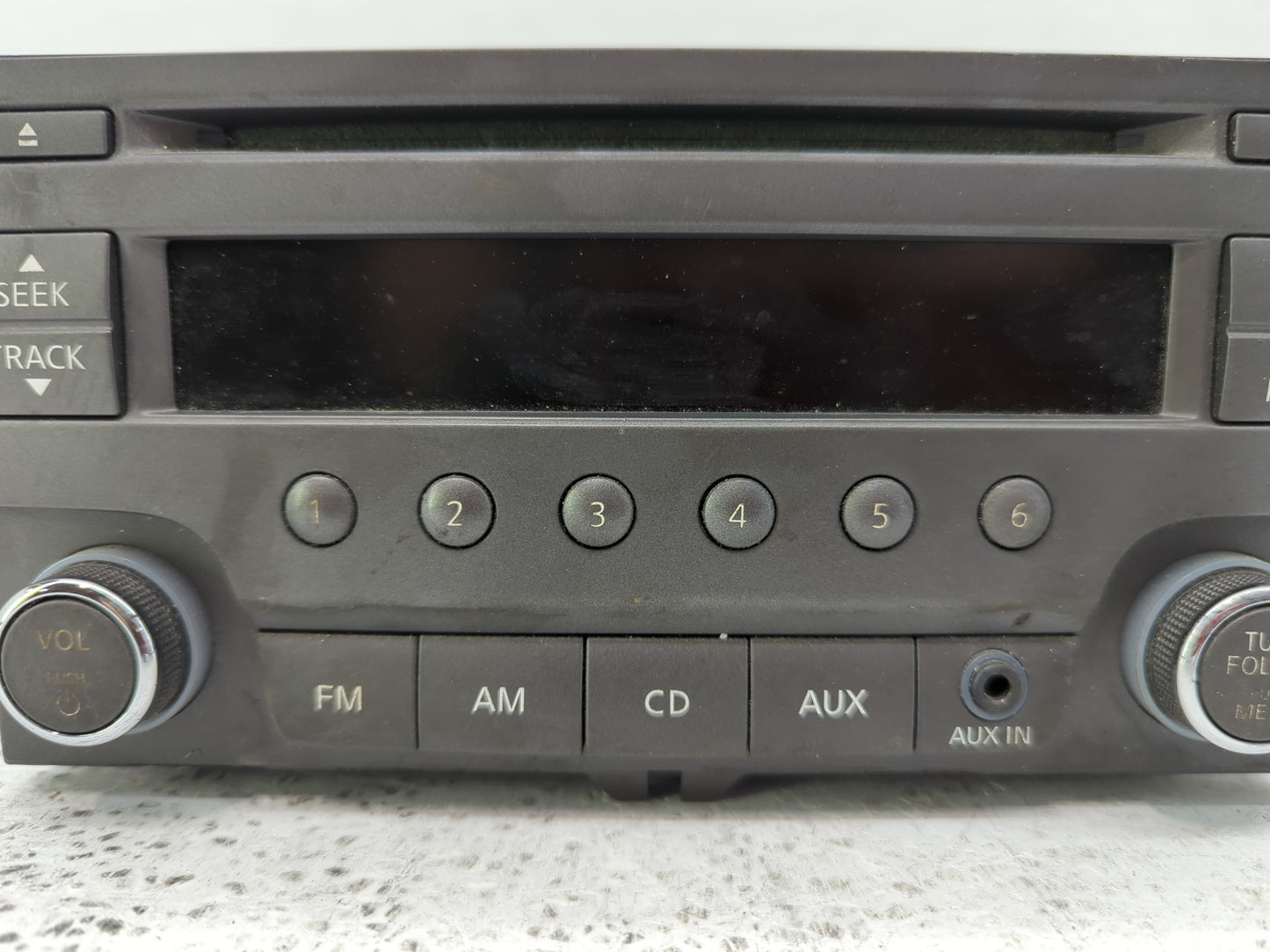 2013-2014 Nissan Sentra Radio AM FM Cd Player Receiver Replacement P/N:28185 3RA2A Fits Fits 2013 2014 OEM Used Auto Parts -