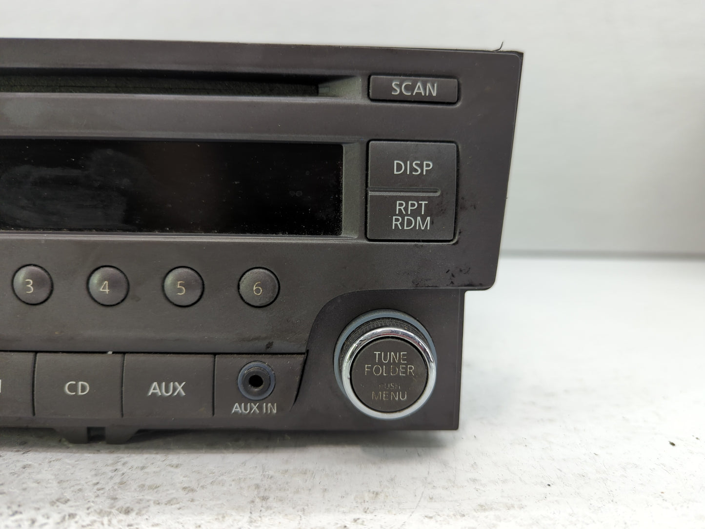 2013-2014 Nissan Sentra Radio AM FM Cd Player Receiver Replacement P/N:28185 3RA2A Fits Fits 2013 2014 OEM Used Auto Parts -