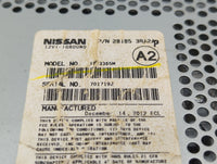 2013-2014 Nissan Sentra Radio AM FM Cd Player Receiver Replacement P/N:28185 3RA2A Fits Fits 2013 2014 OEM Used Auto Parts -