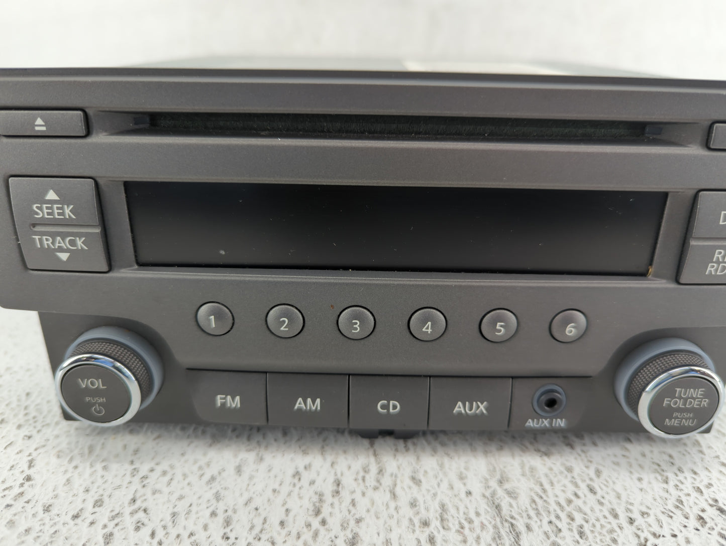 2013-2014 Nissan Sentra Radio AM FM Cd Player Receiver Replacement P/N:28185 3RA2A Fits Fits 2013 2014 OEM Used Auto Parts -