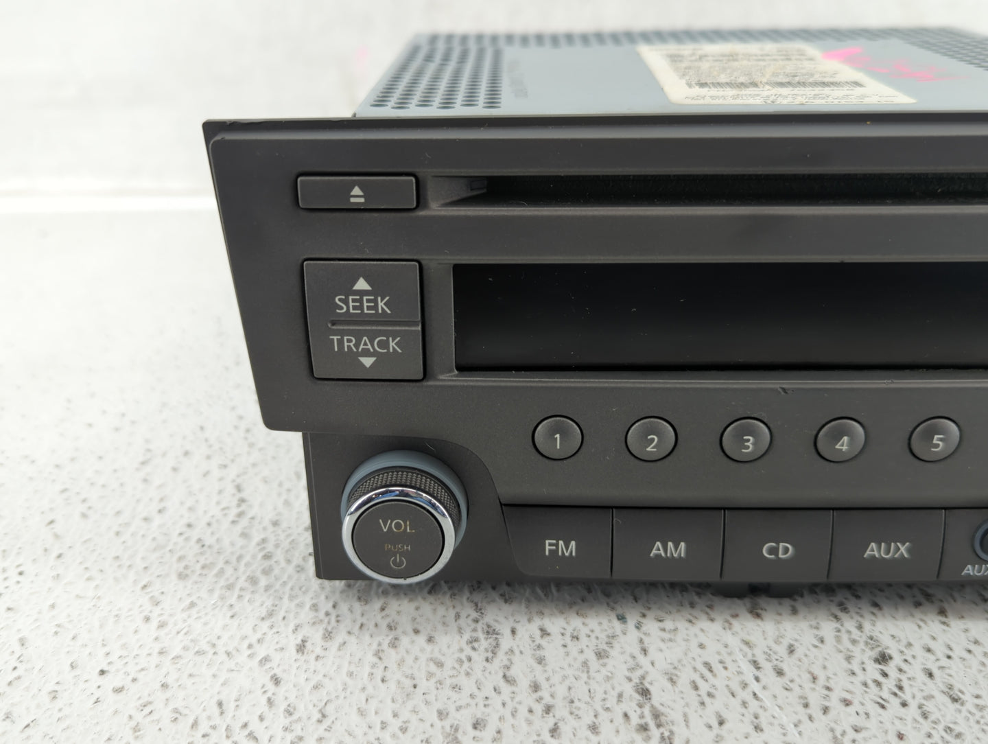 2013-2014 Nissan Sentra Radio AM FM Cd Player Receiver Replacement P/N:28185 3RA2A Fits Fits 2013 2014 OEM Used Auto Parts -