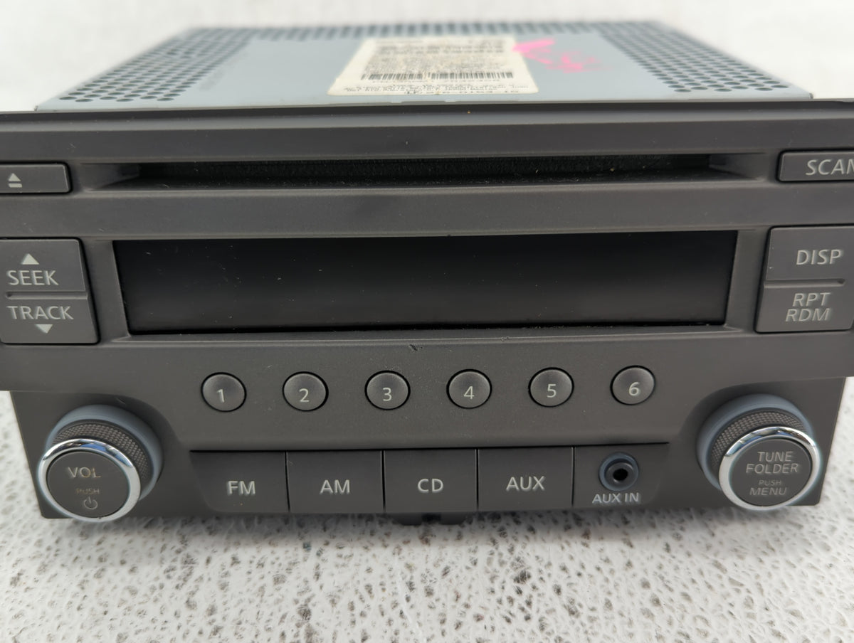 2013-2014 Nissan Sentra Radio AM FM Cd Player Receiver Replacement P/N:28185 3RA2A Fits 2013 2014 OEM Used Auto Parts - Oemu