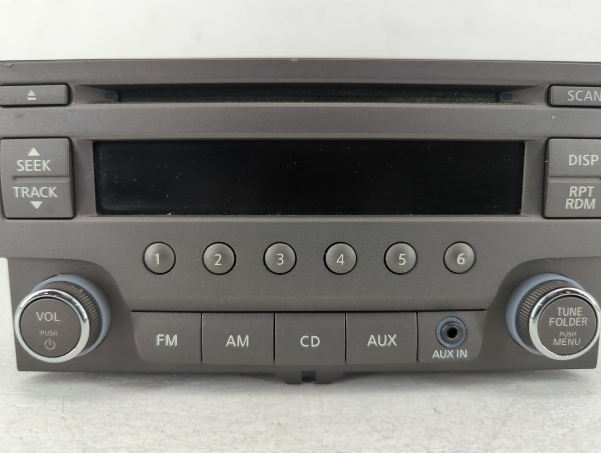 2013-2014 Nissan Sentra Am Fm Cd Player Radio Receiver 511329 - Oemusedautoparts1.com