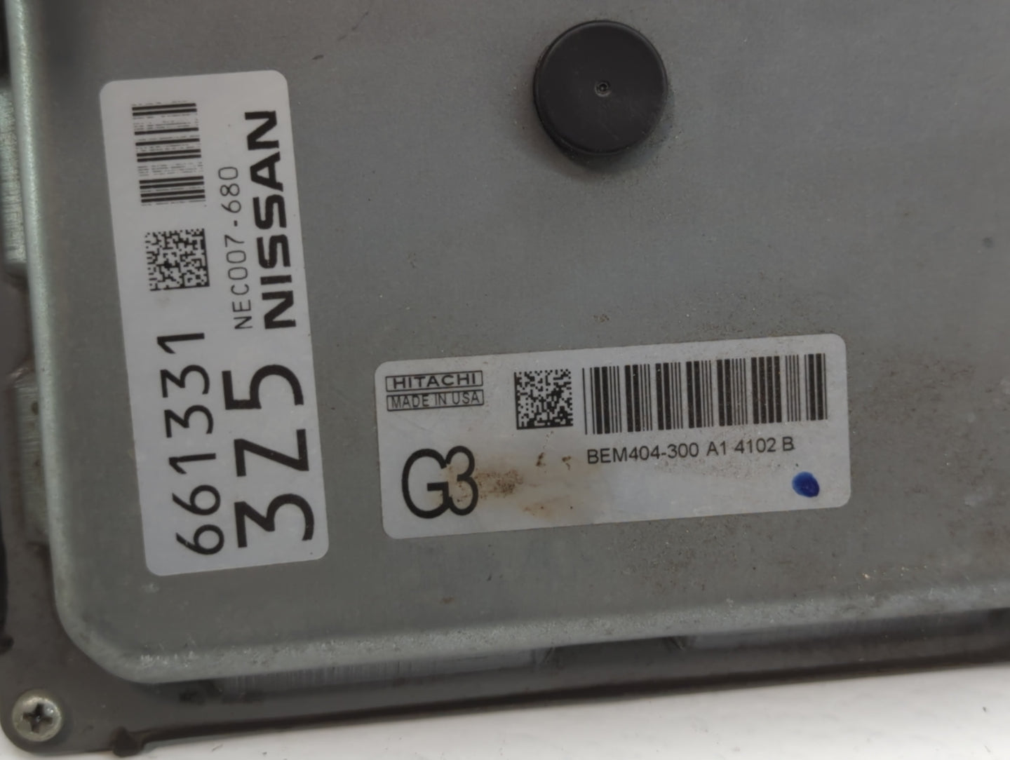 2013-2015 Nissan Sentra PCM Engine Control Computer ECU ECM PCU OEM P/N:BEM404-300 A1 NEC007-680 Fits Fits 2013 2014 2015 OE