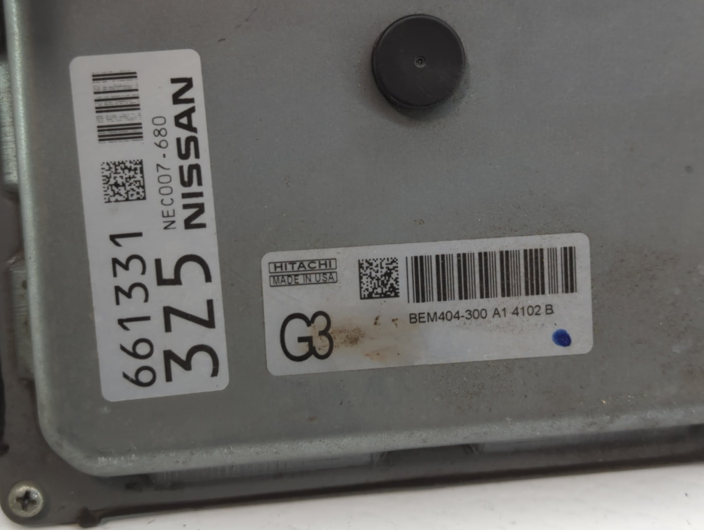 2013-2015 Nissan Sentra PCM Engine Control Computer ECU ECM PCU OEM P/N:BEM404-300 A1 NEC007-680 Fits Fits 2013 2014 2015 OE