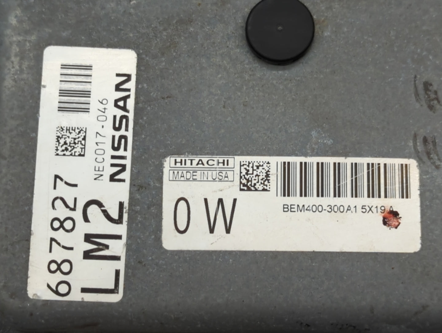 2013-2015 Nissan Sentra PCM Engine Control Computer ECU ECM PCU OEM P/N:BEM400-300 A1 NEC007-680 Fits Fits 2013 2014 2015 OE